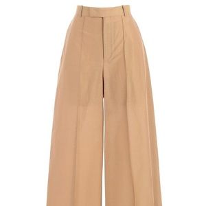 Beige Céline flared pants